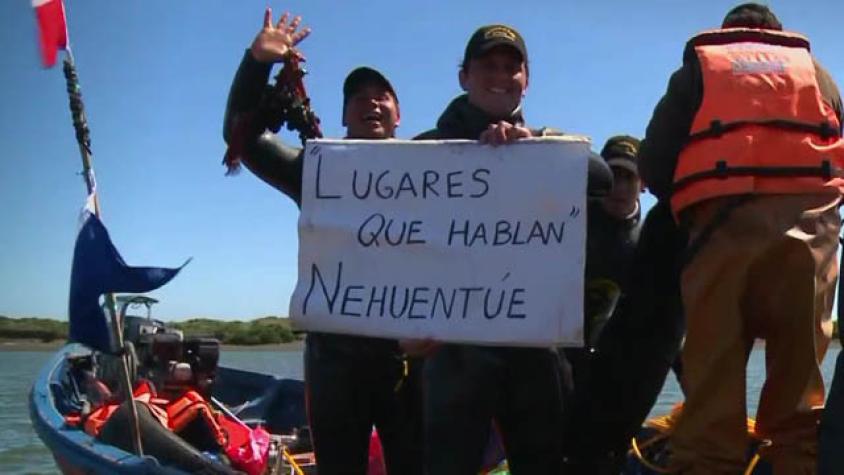 Pancho se emocionó con estos buzos