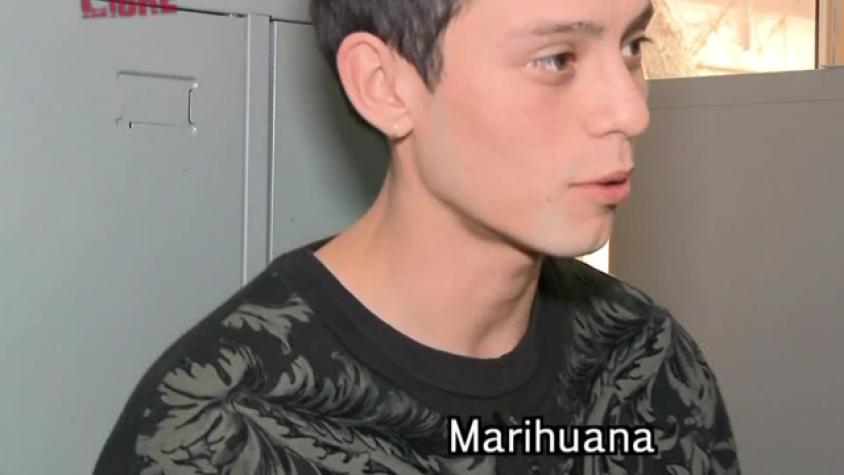 Diego llegó con marihuana a la cárcel