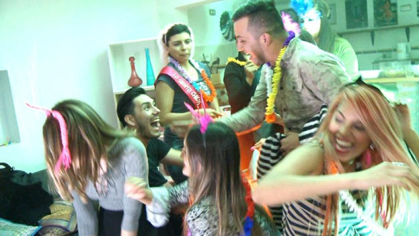 Mira la fiesta de despedida que organizaron Los Perlas