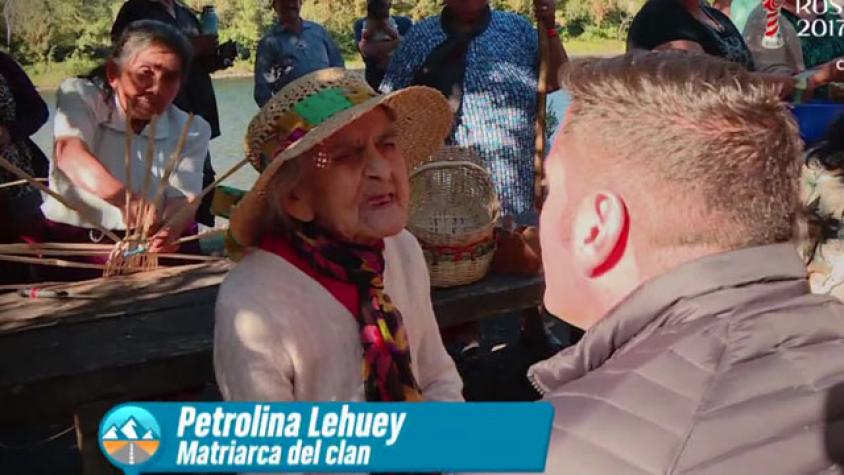 Pancho reflexionó junto a la señora Petronila que casi llega a los 100 años de vida