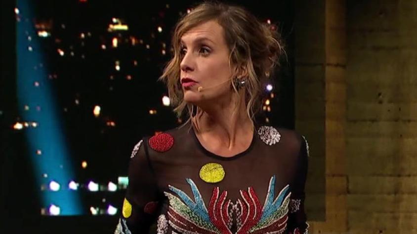 Diana demostró que también es buena para contar chistes