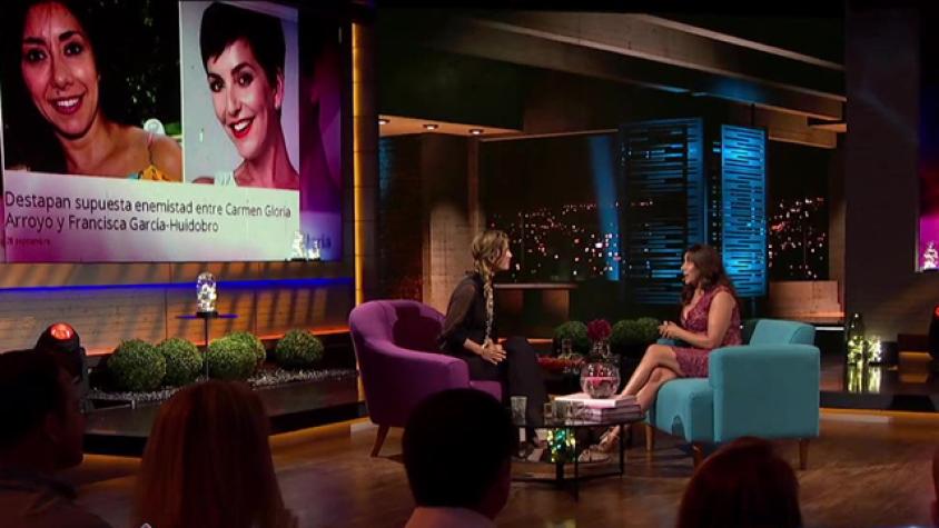Carmen Gloria aclaró los rumores de enemistad con Fran García-Huidobro 