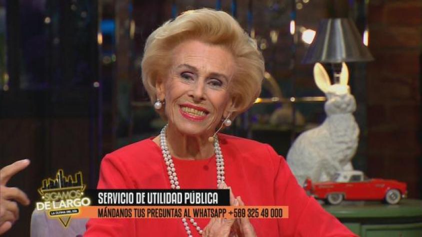 Mary Rose se sinceró y contó la verdad de su nombre 