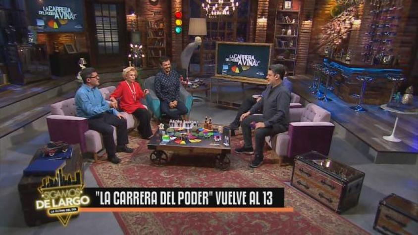 Mary Rose y Pancho Saavedra disfrutaron de “La mesa del poder”