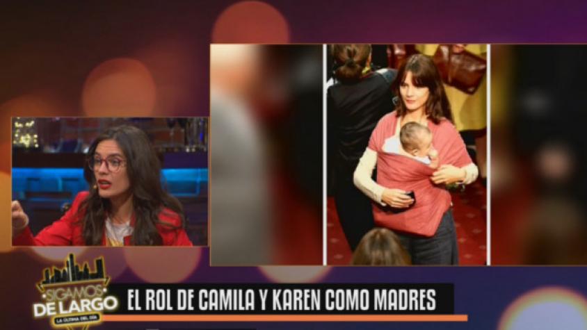 El rol de Camila y Karen como madres