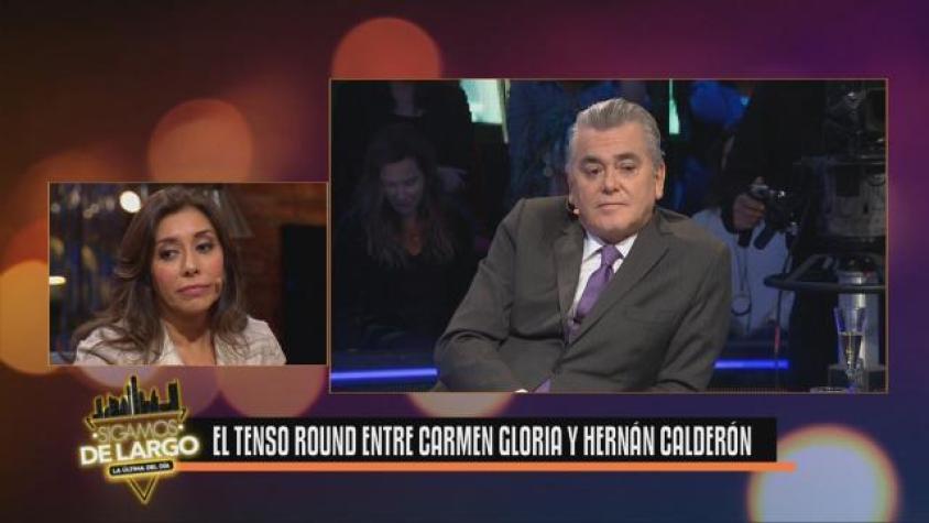 Carmen Gloria analiza su tajante respuesta a Hernán Calderón 
