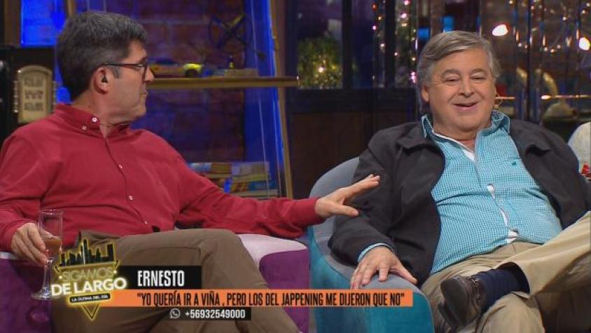 Ernesto contó por qué no se ha presentado en el Festival de Viña