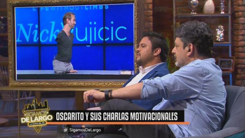 ‘Oscarito’ habló sobre la admiración que le tiene a Nick Vujicic