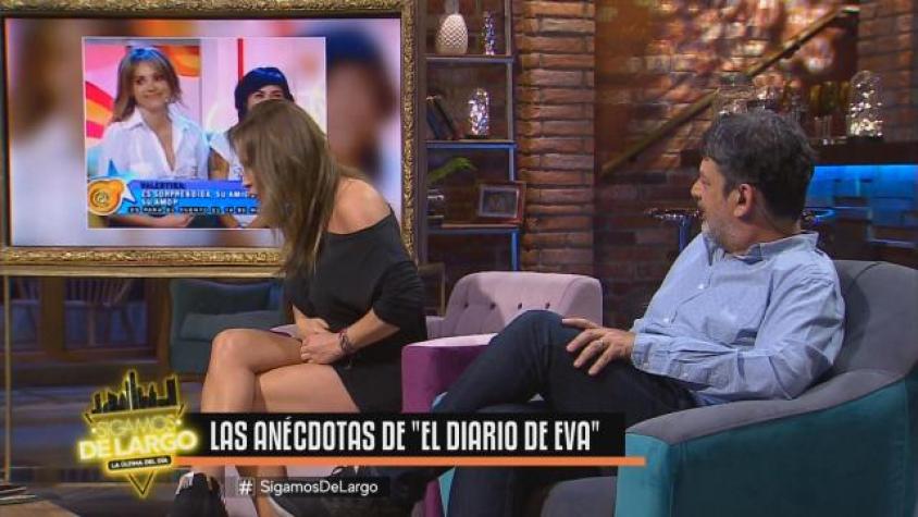 Eva Gómez tuvo contracciones mientras grababa “El Diario de Eva” 