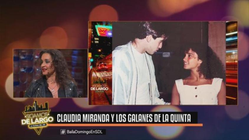 Claudia contó su experiencia con Miguel Bosé 