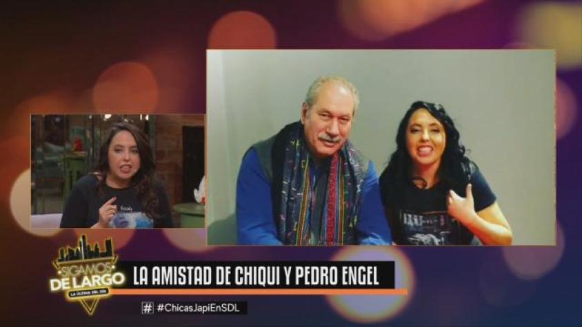 La ‘Chiqui’ comparte un fuerte lazo con Pedro Engel 