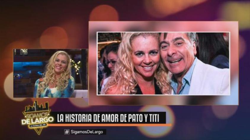 Pato y Titi contaron su historia de amor