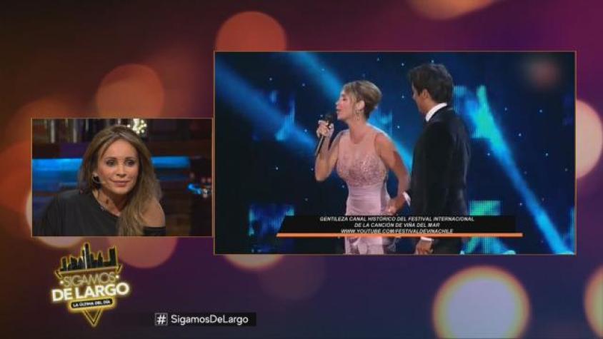 Recordamos el paso de Eva como animadora del Festival de Viña  