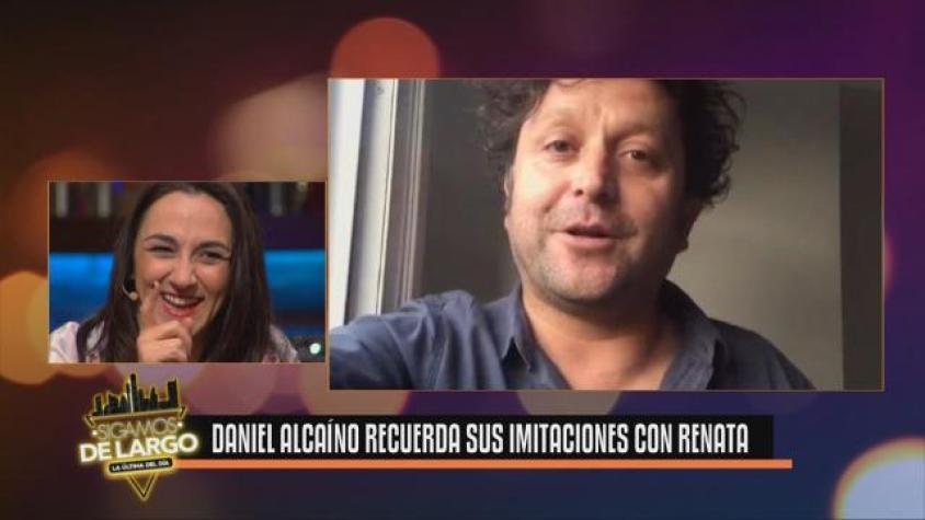 Daniel Alcaíno le mandó un mensaje a Renata 