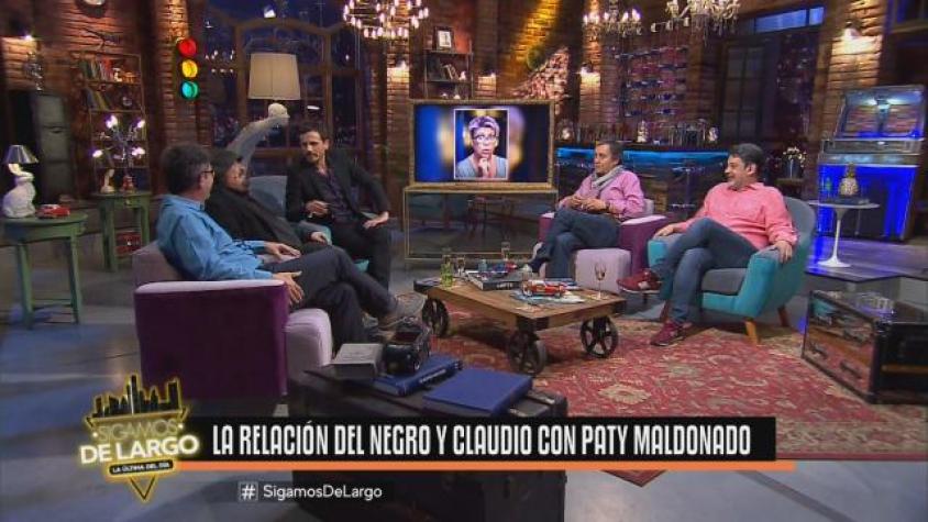 Claudio y el “Negro” explicaron su mala relación con Paty Maldonado