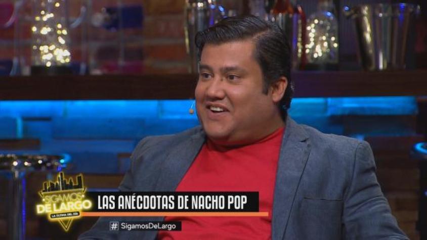 ‘Nacho Pop’ contó cómo comenzó haciendo periodismo con humor 