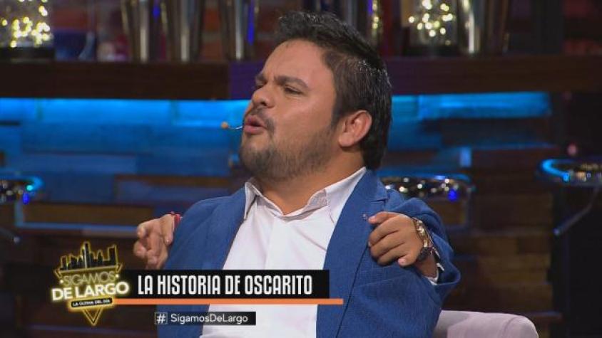 ‘Oscarito’ contó recordada situación de bullying en el colegio 