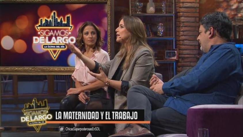 Las periodistas contaron cómo hacen un balance con sus labores y la maternidad