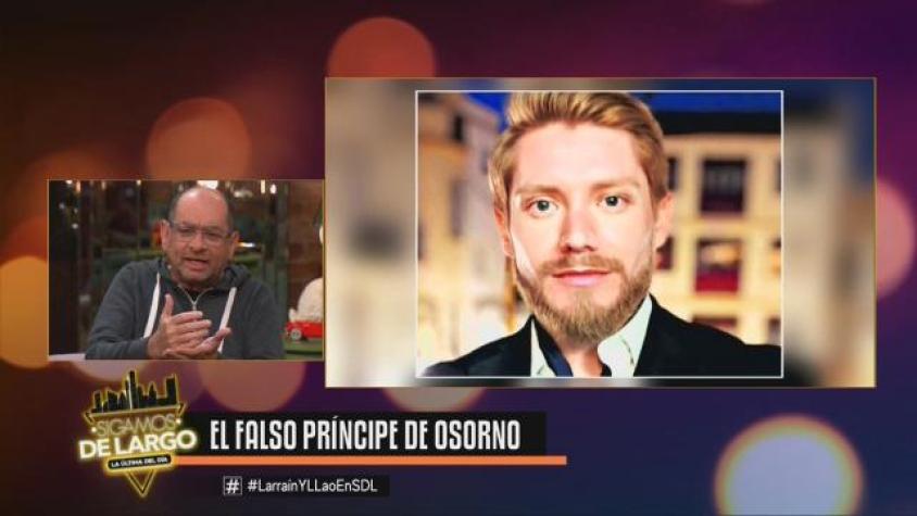 Nicolás y Ramón hablaron sobre el falso príncipe de Osorno