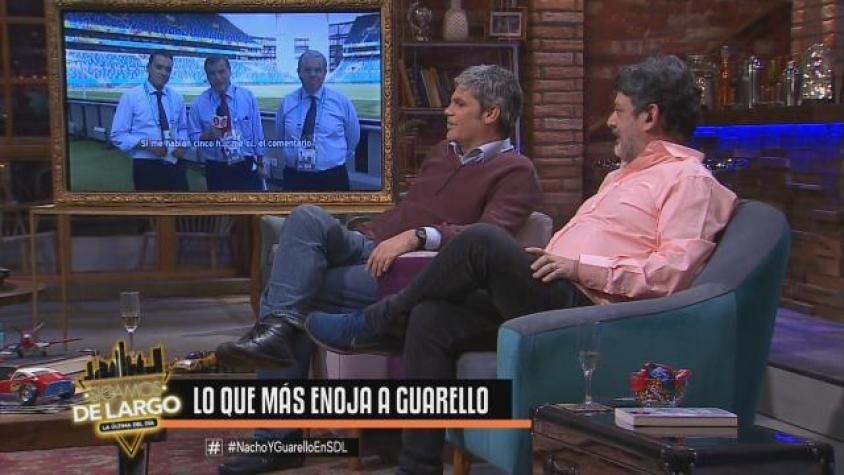 Guarello aclaró su épico enojo que fue filtrado 