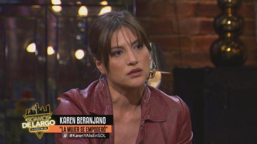 A Karen no le gusta el término feminista 