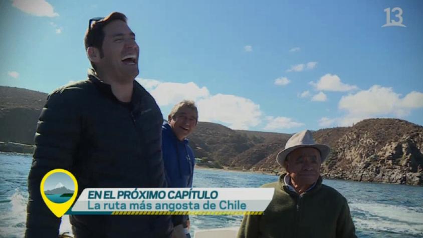 Pancho explorará la zona más angosta de Chile continental