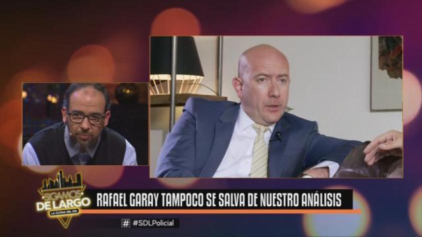 Experto examinó los gestos de Rafael Garay
