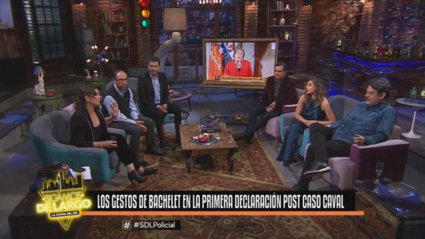 Especialista en comunicación no verbal analizó declaración clave de Bachelet