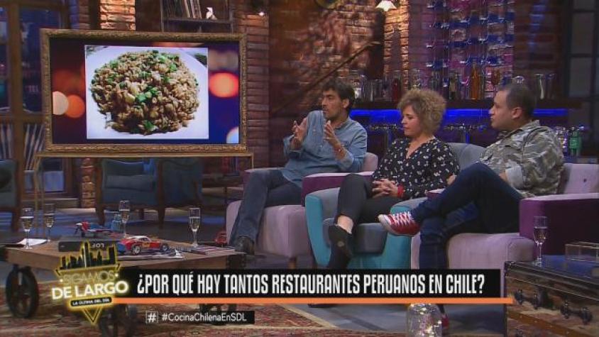 Chris nos explicó por qué hay tantos restaurantes peruanos en Chile 