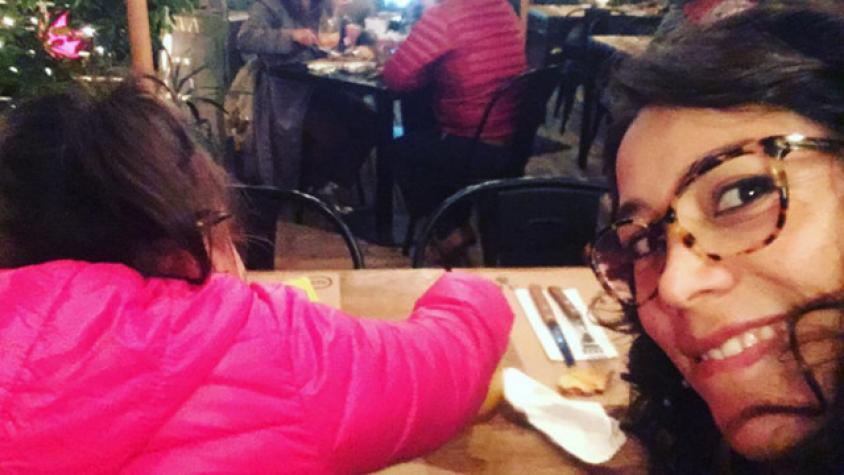 Loreto Aravena celebra los tres años de su hija Ema