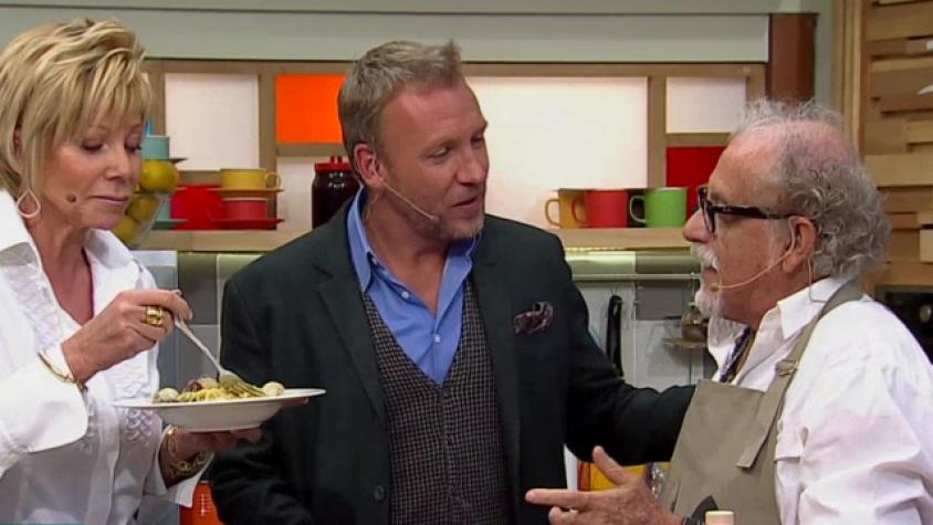 Ennio Carota nos preparó un espagueti a la vongole