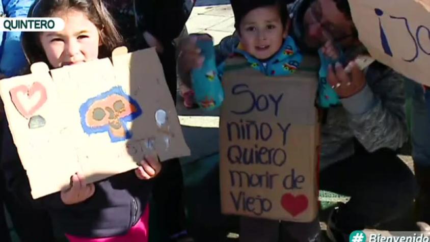 Alerta en Quintero: 160 intoxicados por nube tóxica 