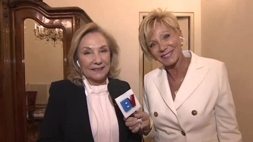  Raquel recorrió La Moneda junto a la Primera Dama