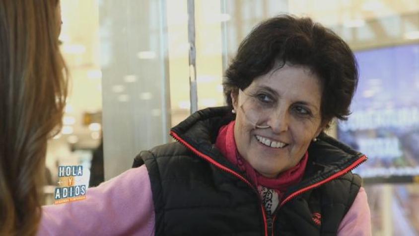 Teresa vino a Chile para luchar contra cáncer que padece