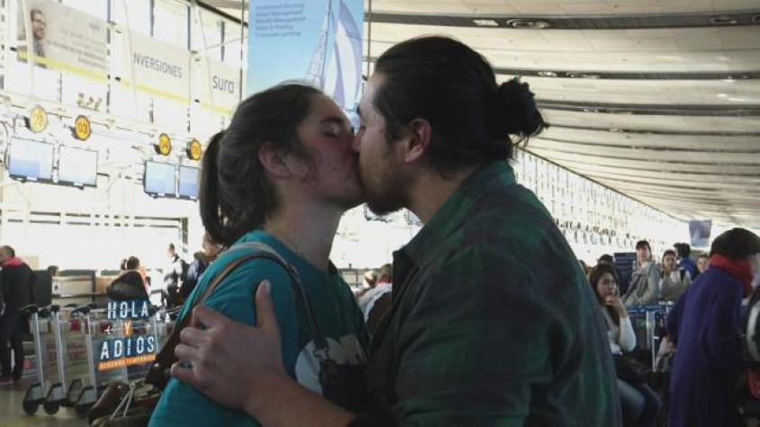 Alemana y chileno protagonizaron linda historia de amor