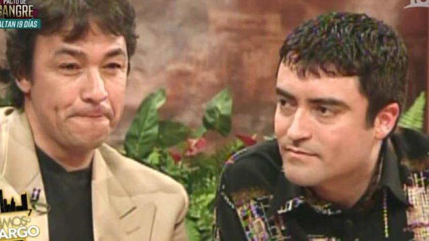 Don Francisco intentó reconciliar a la dupla