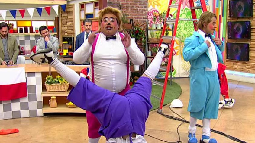 El humor de los calugas se tomó Bienvenidos