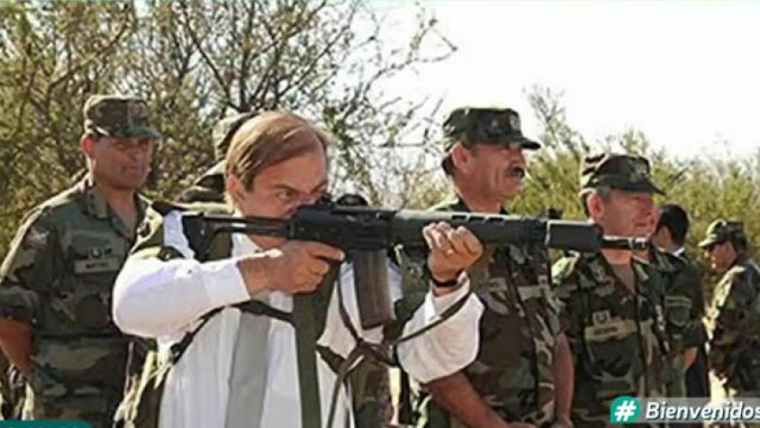 Francisco Vidal es reservista del Ejército 