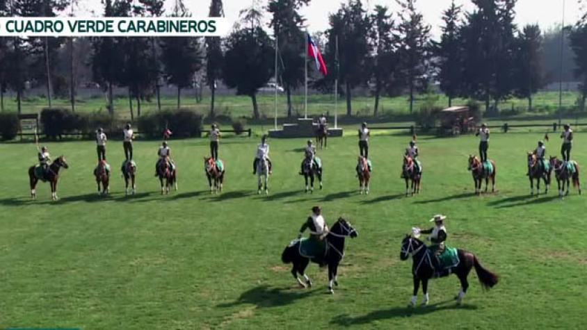 Cuadro Verde de Carabineros se prepara para las Fiestas Patrias