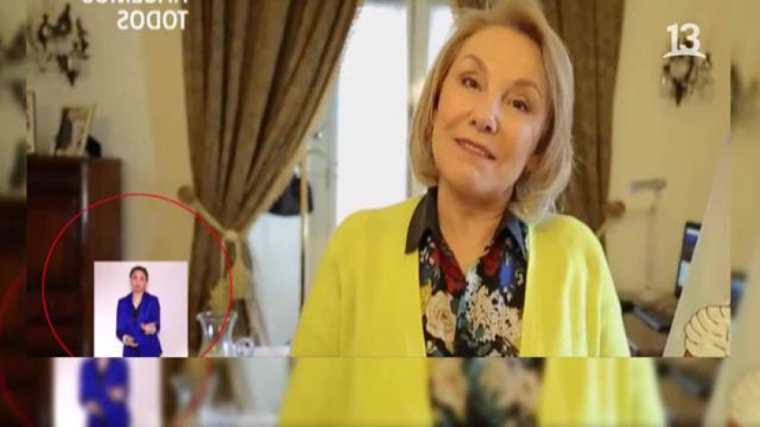 Polémica por video con falsa intérprete de lengua de señas