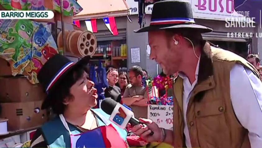 Martín se tomó el barrio Meiggs