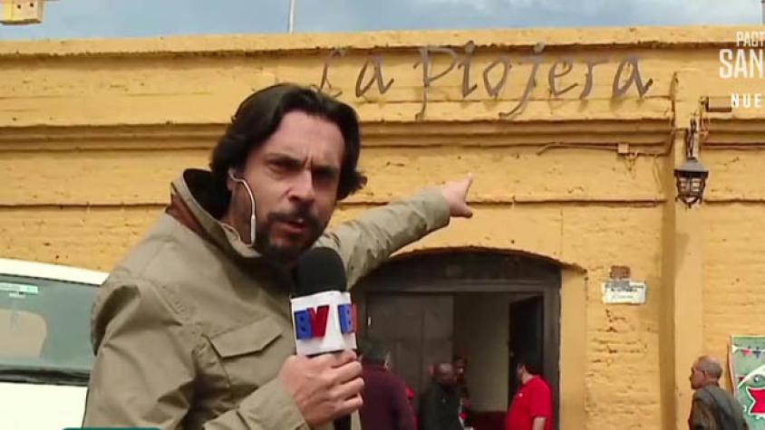 Mauricio se fue a recorrer el corazón de Santiago