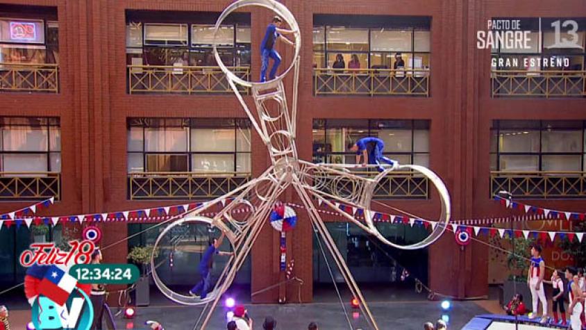 Conocimos el impactante péndulo triple