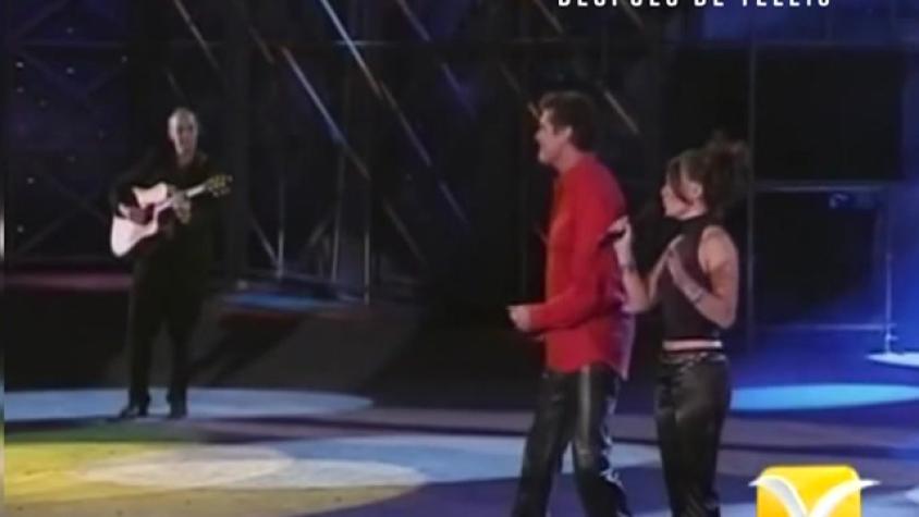 Recordamos el momento en que Amaya cantó con David Hasselhoff