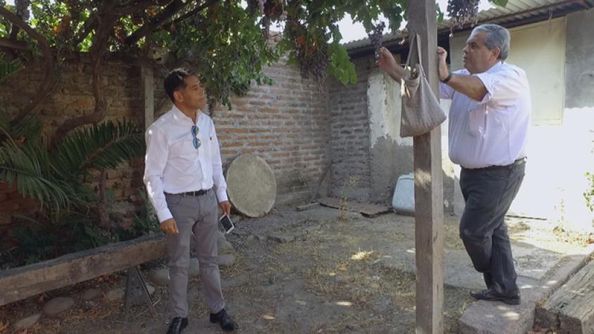 Aldo recorrió la primera casa de Marcelo en San Miguel