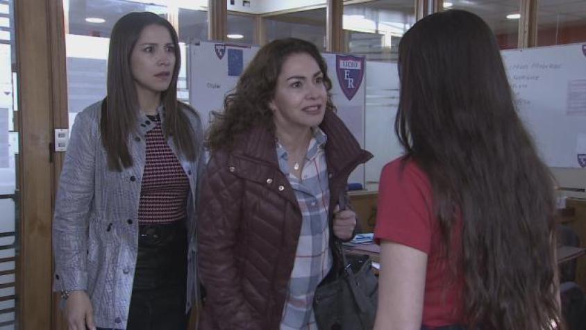 Carmen perdió el control con Karina