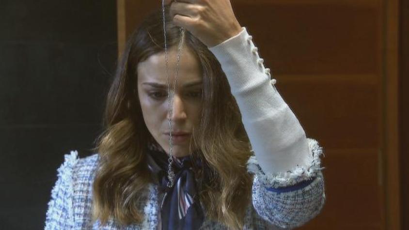 Trinidad encontró misterioso colgante en Zapallar