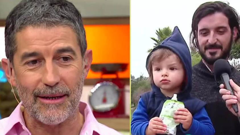 Sorprendimos a Polo con su hijo y nieto