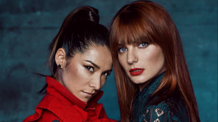 FOTOS: Josefina Montané y Loreto Aravena juegan con su lado más oscuro