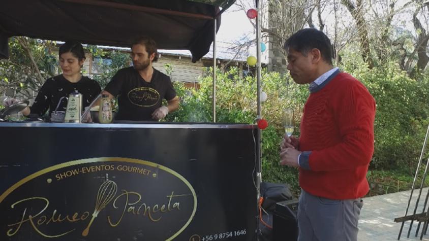  Marcelo puso a los cocineros a prueba en un evento sorpresa